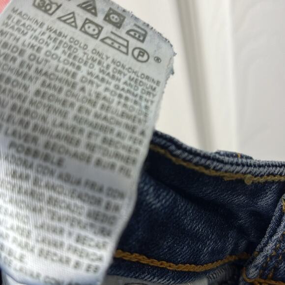 Levi’s slight Curve Classic Straight Leg Jeans Dark Blue 26 - Picture 4 of 10